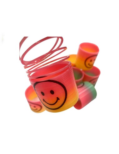 Muelles Saltarines Arcoíris Caja 24 uds Kike Toys