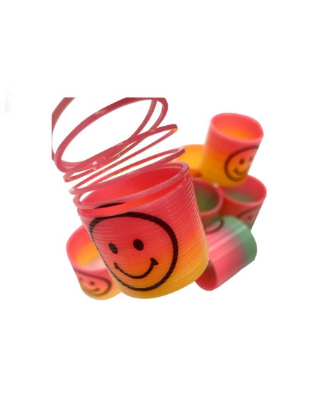 Muelles Saltarines Arcoíris Caja 24 uds Kike Toys