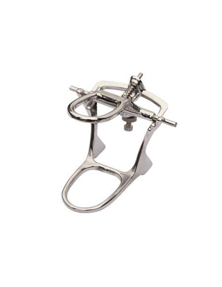 Articulador Tipo Charnela, Grande, Cromado, Laboratorio Dental, Technoflux