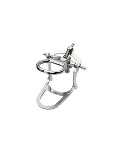 Articulador Tipo Charnela, Pequeño, Cromado, Laboratorio Dental, Technoflux