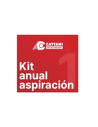Kit Mantenimiento Anual Aspiración Turbo Smar con Separador ISO 18 Cattani