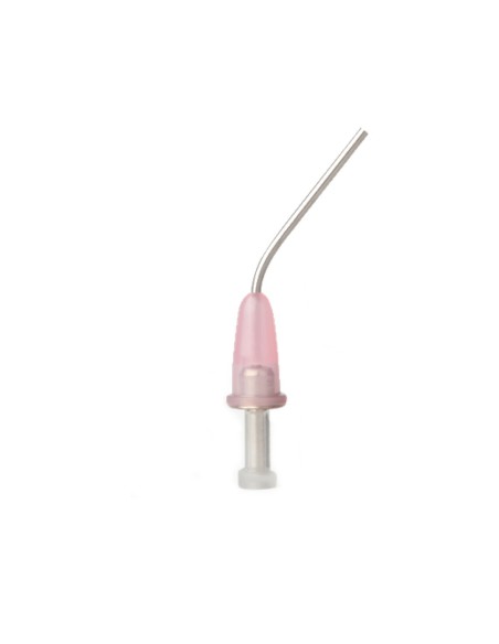Punta Fibra Óptica 400/10 mm Periodoncia, Rosa, para Láser Medency