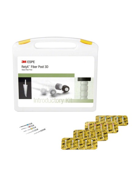 Poste de Fibra Relyx Fiber Post 3D Kit Introducción 3M