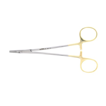 Porta Agujas Mayo Hegar TC 16 cm Recta, pinza 0418-15TC