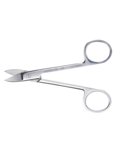 Tijera Curva Laboratorio Corte Grueso 10,5cm. 1ud.