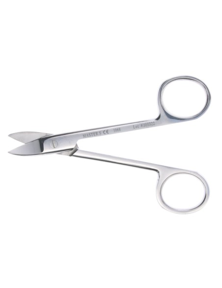 Tijera Curva Laboratorio Corte Grueso 10,5cm. 1ud.