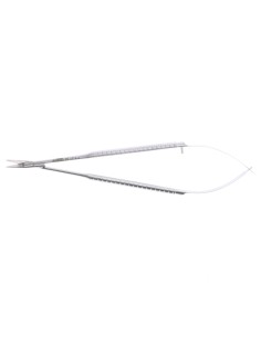 Tijera Para Microcirugías Curvada