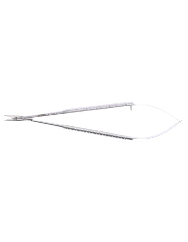 Tijera Para Microcirugías Curvada