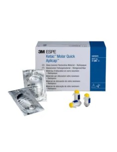 Ketac Molar Quick Aplicap Ionómero Reposición 20 Cápsulas 0,1ml 3M