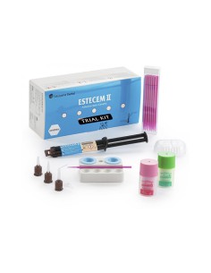 Estecem II Cemento Trial Kit 2x1,2ml + Adhesivo 1,8ml Tokuyama