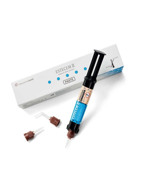 Estecem II Cemento Resina Adhesivo Pasta A/B 