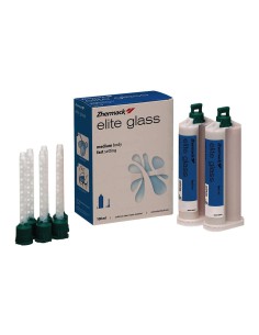 Elite Glass Medium Body Fast Set Silicona Matriz Transparente Zhermack