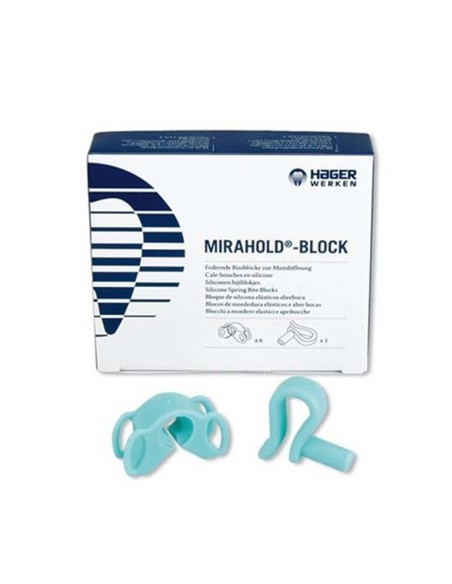 Mirahold-Block Bloque de Mordida Set 6 Grandes 6 Pequeños 2 Hatter Hager & Werken