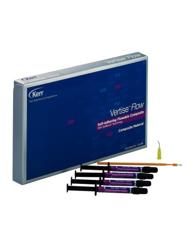 Vertise Flow Kit Surtido Composite Fluido Autoadherente 4 jeringas 2 gr Kerr
