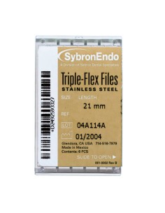 Limas Endo Tri-Flex 21 mm Acero Inox Kerr