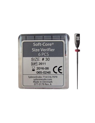 Verificadores Soft Core Reposición Caja 6 uds Kerr Hawe