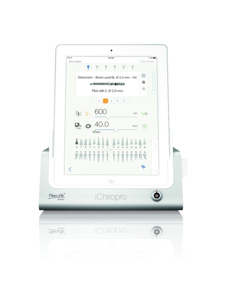 Motor de Cirugía Oral e Implantes Bien Air Ichiropro + CA 20:1 L MS + Ipad