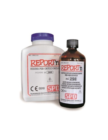 Report N Resina Ortodoncia Autopolimerizable Transparente Polvo 500g S.P.D. Dental