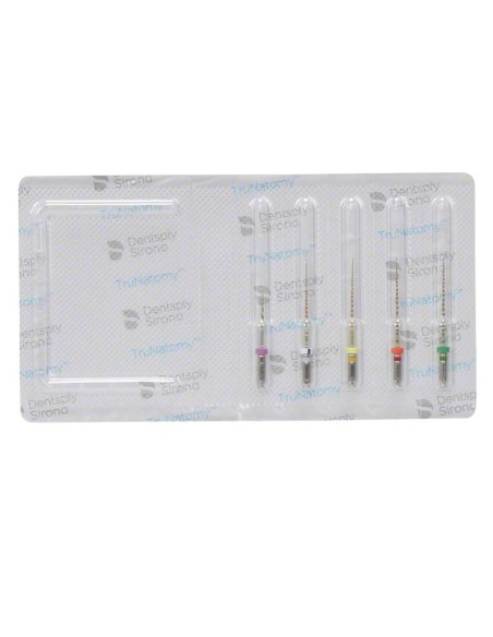 Limas Rotatoria TruNatomy Ni-Ti Endodoncia Surtido 5 uds Maillefer
