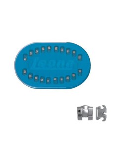 Kit Brackets Metálicos Risketts Mini Diagonali .018" 20u Leone 2