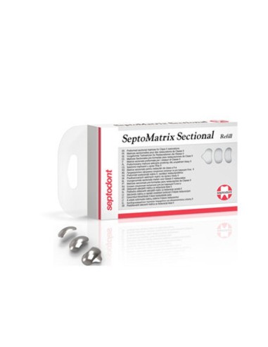 Septomatrix Sectional Matrices Seccionales Preformadas Reposición 50 uds Septodont
