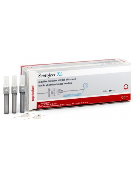 Septoject XL 27G Agujas Estériles Septodont
