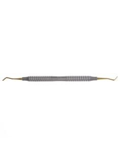 Espátula Composite Curva 1,8mm Mango Tornado Gold Line Masters