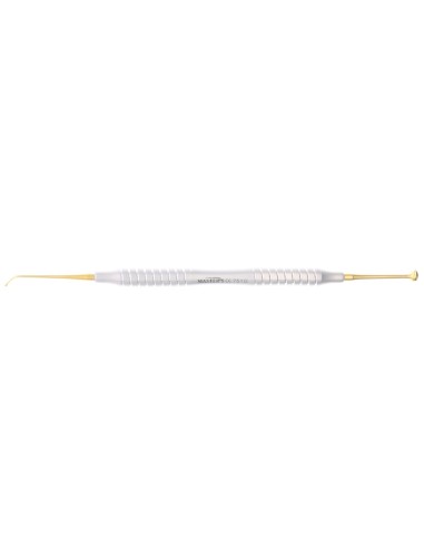 Bruñidor Doble Huevo Bola Mango Tornado Gold Line Titanium Masters