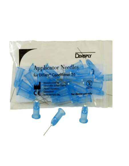 Agujas Aplicadoras Detrey Conditioner 36 Reposición 25 uds Dentsply