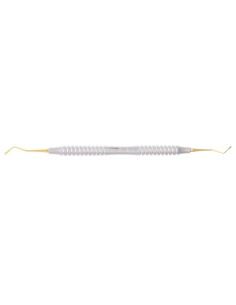 Condensador Doble Plano Liso Ø1 mm - Ø1,5 mm Gold Line Titanium Mango Tornado, 721G Masters