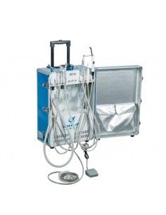 Equipo Dental Portátil GU-P206 PM, Lámpara LED Curado y Escalador Technoflux 2