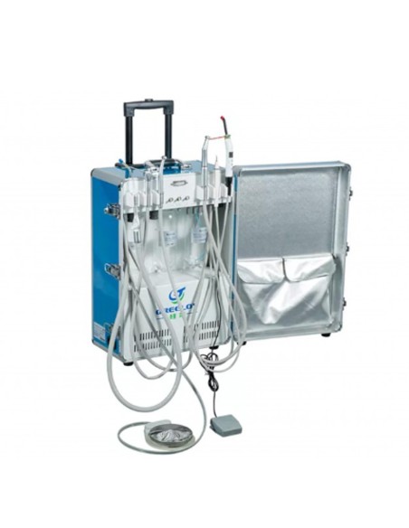 Equipo Dental Portátil GU-P206 PM, Lámpara LED Curado y Escalador Technoflux