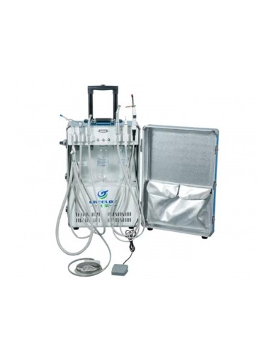 Equipo Dental Portátil GU-P206 PM, Lámpara LED Curado y Escalador Technoflux