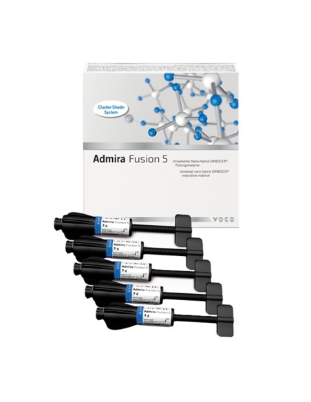 Set Admira Fusion 5 Composite Universal Nano Híbrido 5 Jeringas 3g VOCO
