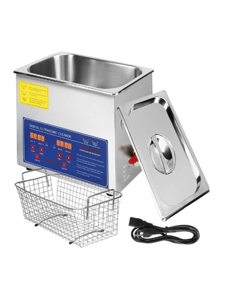 Cuba de Ultrasonidos 6,5L Postratamiento de Modelos Dentales 3D Totem