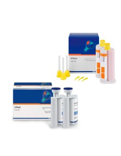 V-Posil Starter Set Cartuchos Putty Fast 2x380ml y Light Fast 2x50ml Voco