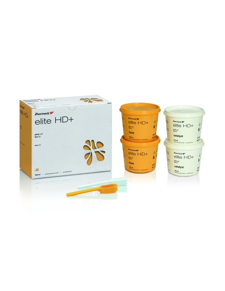 Elite HD+ Putty Soft Fast Set Silicona de Adición 4x450m