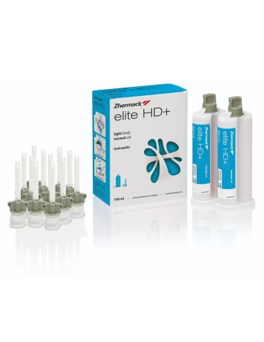 Silicona Elite HD+ Light Normal Set Silicona Adición 2x50ml Zhermack