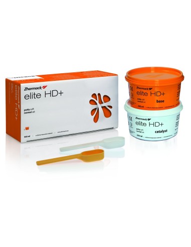 Silicona Elite HD+ Putty Soft Normal 2x250 ml de Zhermack
