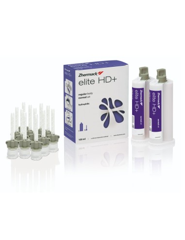 Elite HD+ Regular Body Normal Set Silicona Adición 2x50ml Zhermack