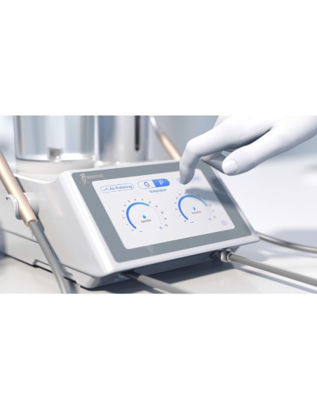 Escaler de Ultrasonidos con Aeropulidor PT-A Woodpecker, Doble Depósito de Agua