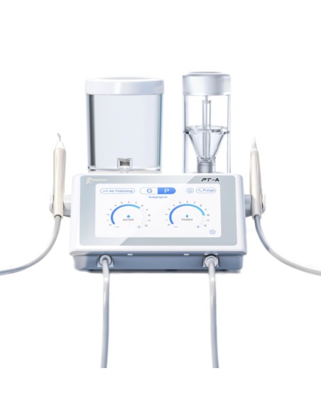 Escaler de Ultrasonidos con Aeropulidor PT-A Woodpecker, Doble Depósito de Agua