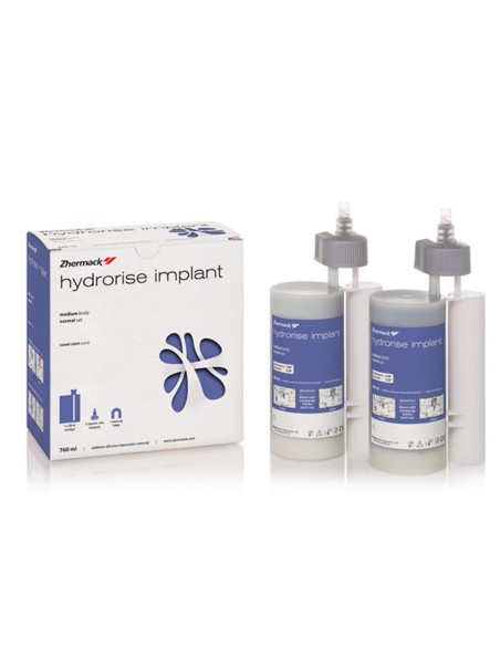 Silicona de Adición Escaneable Implantología Hydrorise Implant Medium Body Normal Set Zhermack