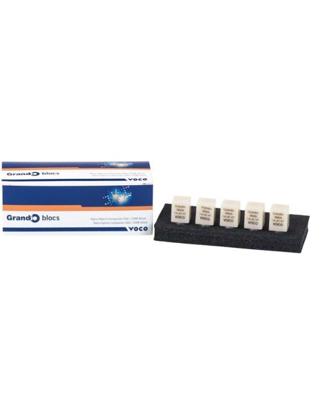 Grandio Blocs n. 14 L HT Alta Translucidez Bloque de Composite CAD/CAM 5 uds VOCO