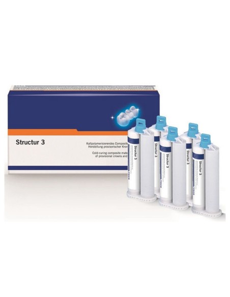 Structur 3 Composite Provisionales 5 Cartuchos 50ml VOCO