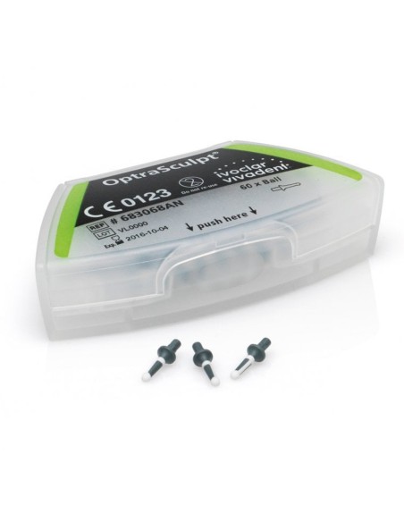 Optrasculpt Puntas Tipo Bola Reposición Caja 60 unidades Vivadent
