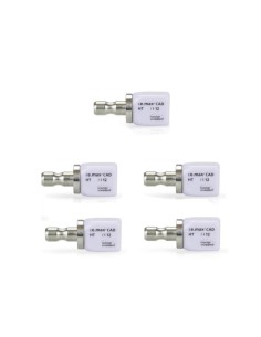 Bloques Resina IPS E. Max CAD Cerec/Inlab Alta Translucidez HT Tamaño I12 Caja 5 uds Ivoclar