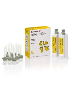 Elite HD+ Monophase Medium Body Normal Set Silicona Adición 2 Cartuchos 50ml Zhermack