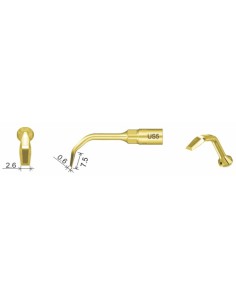 Punta Cirugía Ósea US5 para Ultrasonidos Woodpecker Ultrasurgery, Surgic Touch y Mectron 2