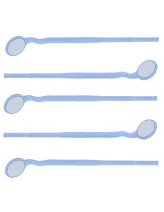 Espejo Oral Doble con Mango n. 4 - 21mm Kit 5 unidades Masters